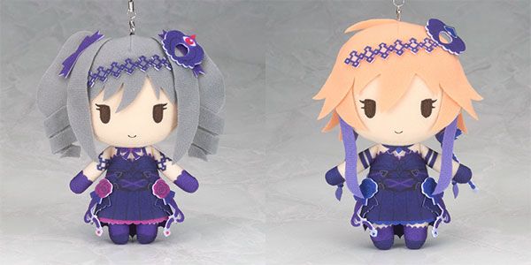 偶像大师 灰姑娘女孩 迷你布偶 Dark Illuminate 套装