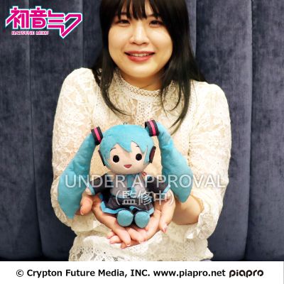 初音未来 挂耳毛绒