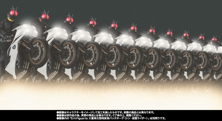 S.H.Figuarts  大量出没型变异飞蝗改造人专属旋风号（新·假面骑士）