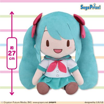 可爱软绵绵玩偶 初音未来 16周年 L尺寸