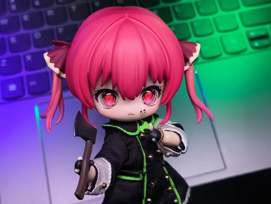粘土娃: 服装套组 护士服 黑色