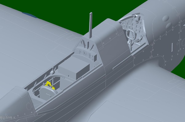 编号:05822 1/48 军用飞机系列 英国管鼻鹱MK.I舰载战斗机