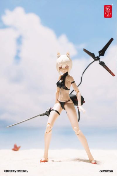 雪滴花计划 黑色泳装形态 WOLF-001迅狼