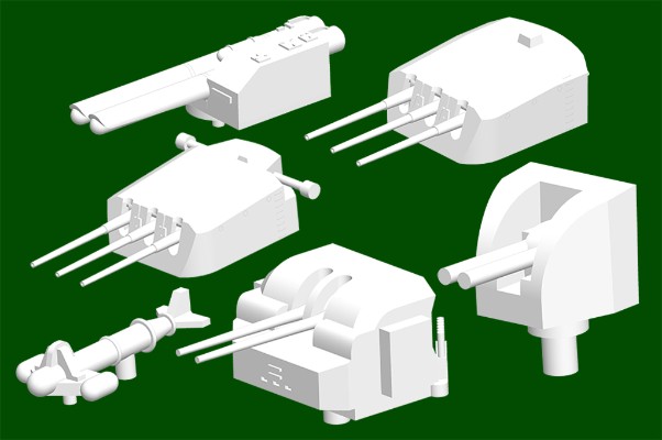 编号：05374 1/350 世界战舰系列 法国马赛曲号轻巡洋舰