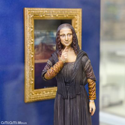 figma#SP-155 桌上美术馆 达芬奇著作 蒙娜丽莎