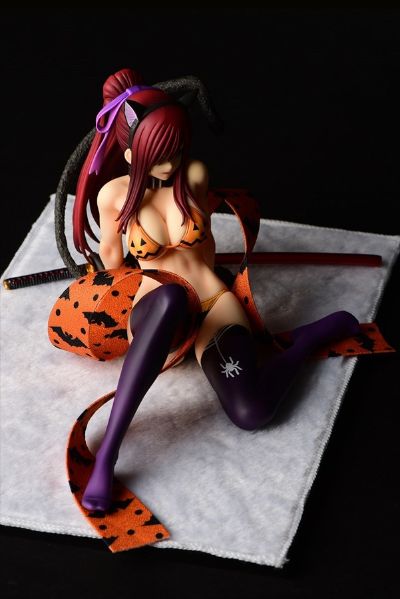 妖精的尾巴 艾尔莎·史卡雷特 万圣节猫 Gravure Style