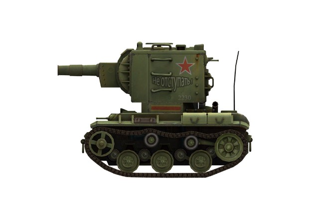 WWT-004 卡通世界大战 苏联KV-2重型坦克