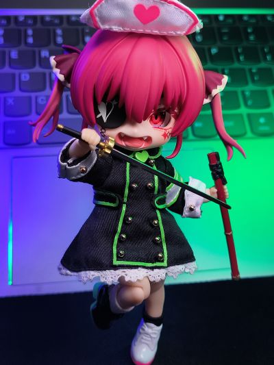 粘土娃: 服装套组 护士服 黑色