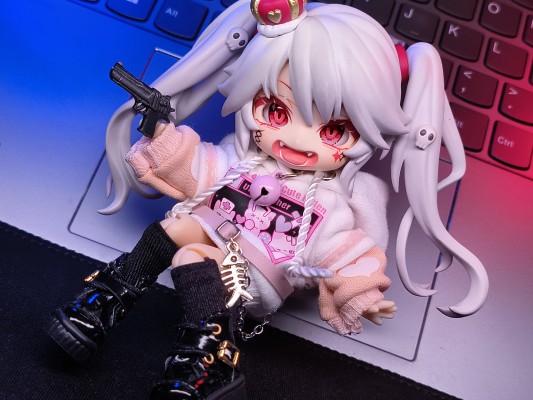 粘土娃: 服装套组 护士服 白色