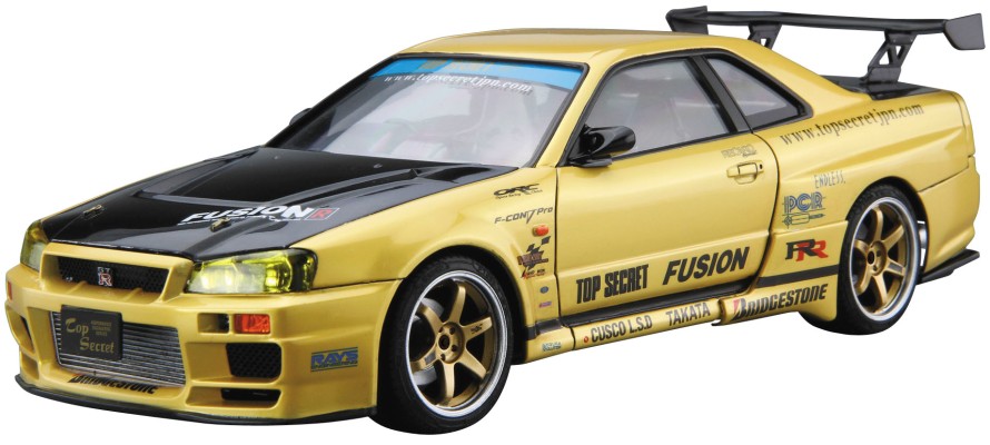 改装车系列 No.15  日产 Top Secret BNR34 天际线GT-R '02 （日产）