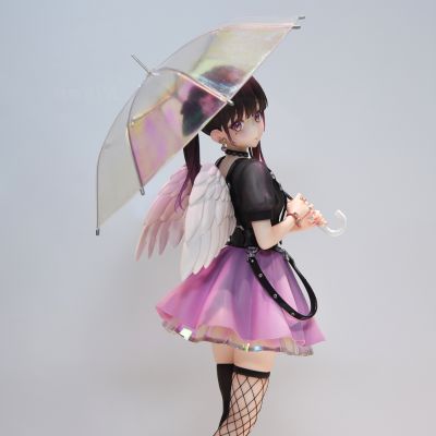 打开雨伞 收起翅膀 心羽