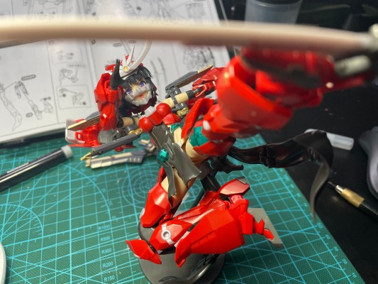 机甲少女 祸月 崩天