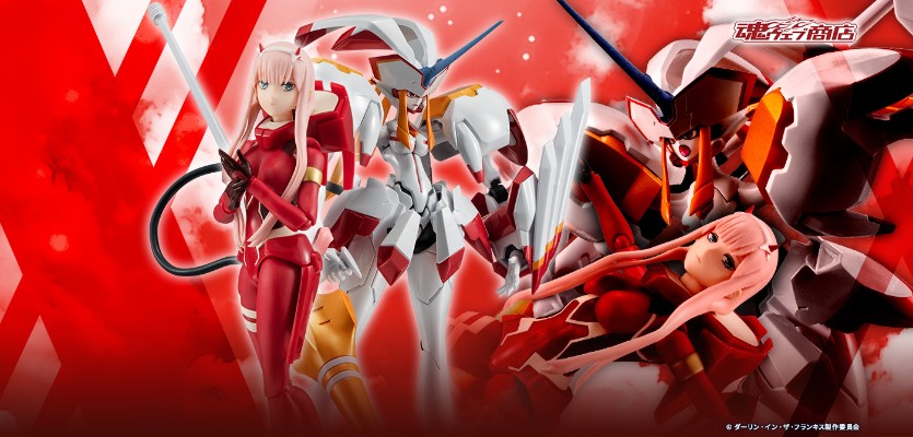 S.H.Figuarts×ROBOT魂 DARLING in the FRANXX 开播5周年纪念套装