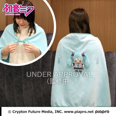 初音未来 可装饰披风毛毯