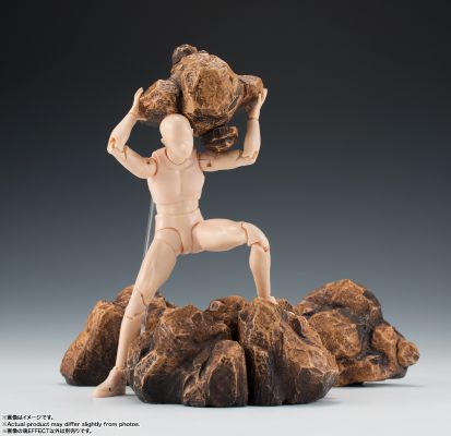 万代魂特效系列 棕色岩石特效件 S.H.Figuarts配件包