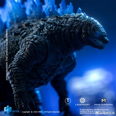 极致超值系列 哥斯拉大战金刚 热能射线哥斯拉 透光版