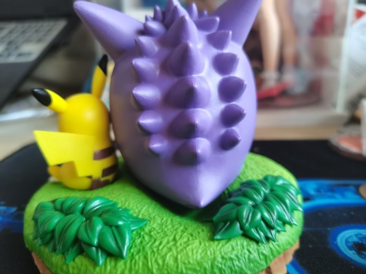 宝可梦小尺寸手办 耿鬼款