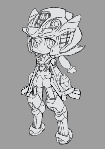 角色机甲仔 斯莱塔·墨丘利