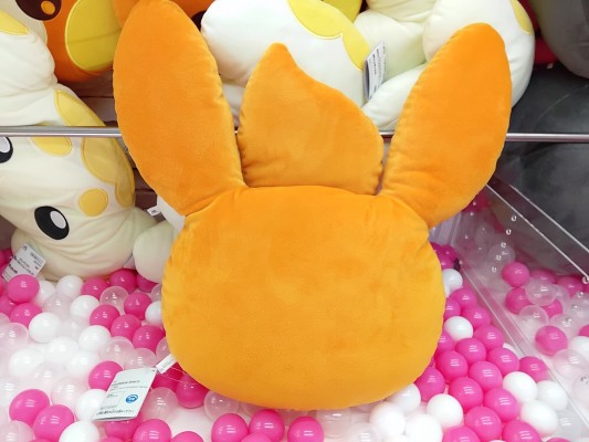 宝可梦毛绒玩偶 脸型靠垫 布拨