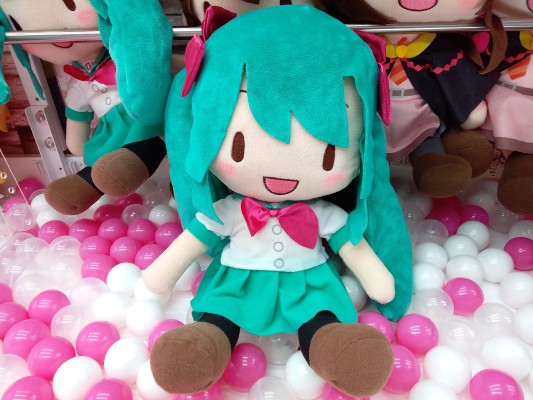 可爱软绵绵玩偶 初音未来 16周年 L尺寸