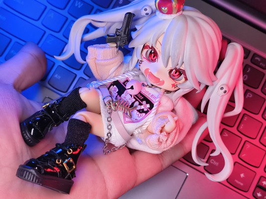 粘土娃: 服装套组 护士服 白色