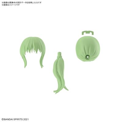30MS 发型配件9 全4种 马尾7［绿色2］