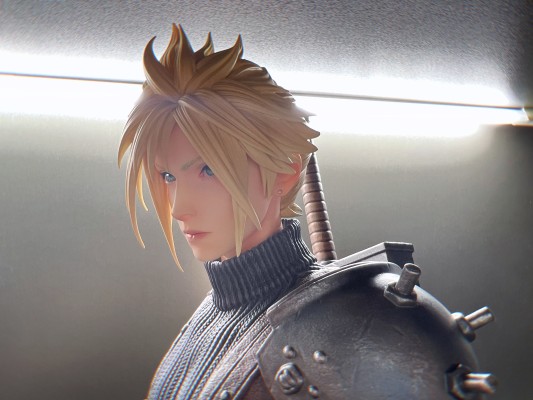 STATIC ARTS 最终幻想7重制版 第二部（FINAL FANTASY VII REBIRTH）  克劳德·斯特莱夫