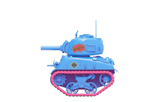 WWV-004 卡通世界大战 M4A1“谢尔曼”上海特别版
