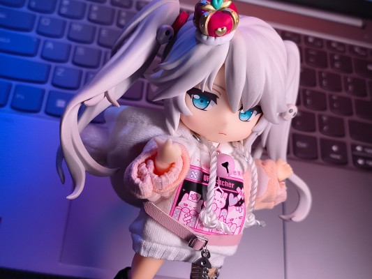 粘土娃: 服装套组 护士服 白色