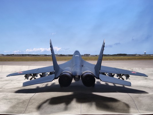 编号:02239 1/32 军用飞机系列 米格-29K“支点”战斗机