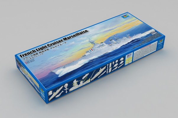 编号：05374 1/350 世界战舰系列 法国马赛曲号轻巡洋舰
