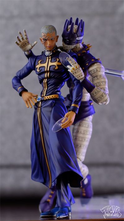 超像可动 JOJO的奇妙冒险 第六部 石之海 白蛇