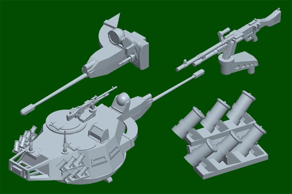 编号:07441 1/35 装甲车辆系列 美国V-150型轮式装甲车20mm炮塔型