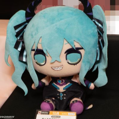 初音未来 圆滚滚大号毛绒玩偶 小恶魔款