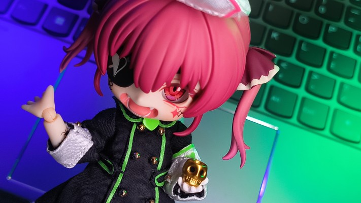 粘土娃: 服装套组 护士服 黑色