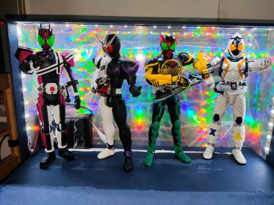 Figure-rise Standard 假面骑士欧兹 假面骑士欧兹 鹰虎蝗联组