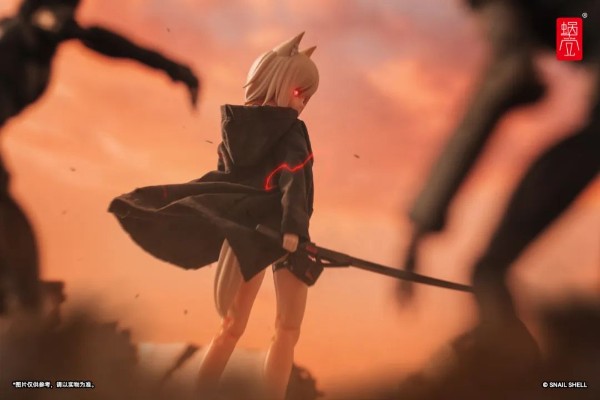 雪滴花计划 黑色泳装形态 WOLF-001迅狼