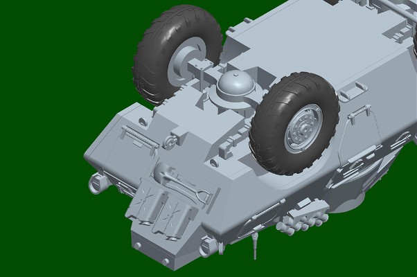 编号:07441 1/35 装甲车辆系列 美国V-150型轮式装甲车20mm炮塔型