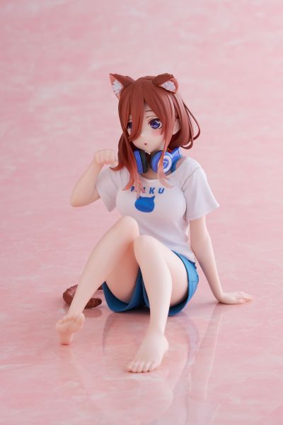 Desktop Cute 五等分的新娘∬ 中野三玖~新绘制猫咪居家服~