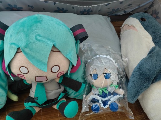 东方布偶系列 64 东方Project 十六夜咲夜 1.5版 毛绒绒咲夜