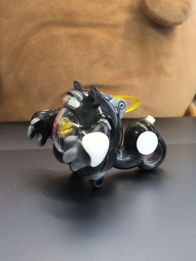 LUNCH BOX 小浣熊电车拼装模型 熊丸 黑丸