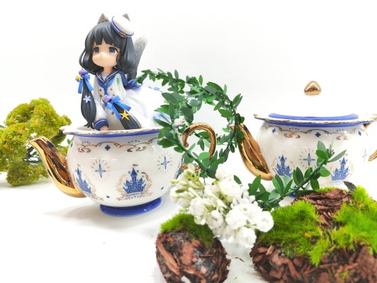 DLC系列 茶会猫 茶壶喵 奶牛猫