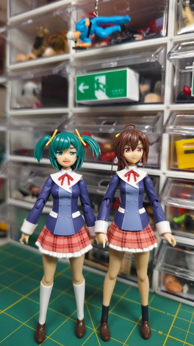 创彩少女庭园 × 机甲少女 寿武希子 若叶女子高中 冬装