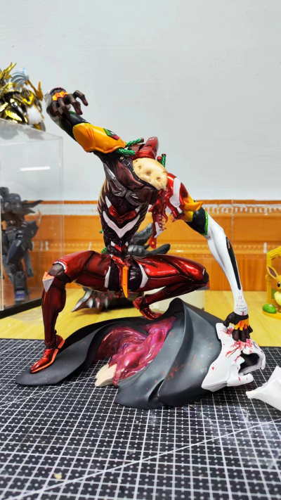 ARTPLA 新世纪福音战士2号机 兽化第2形态 凶兽模式-地下都市血战-