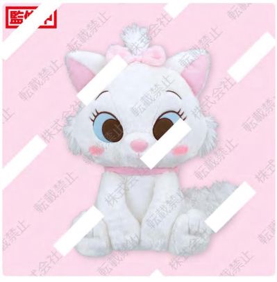 猫儿历险记 巨型脸红玩偶 坐姿款