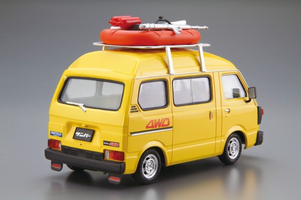 汽车模型系列 No.55 斯巴鲁 K88 Sambar 高顶 4WD 1980款