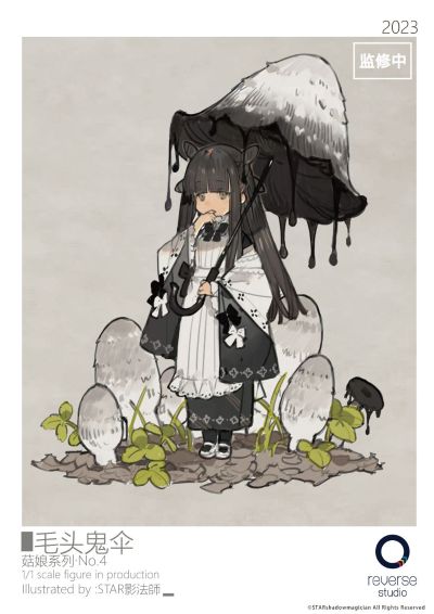 菇娘系列·No.4·毛头鬼伞