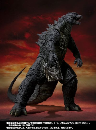 S.H.MonsterArts 哥斯拉（2014）热能射线