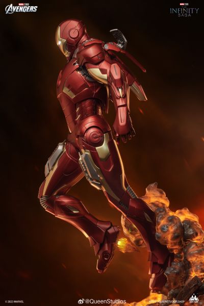 漫威 钢铁侠 7号装甲 全身像