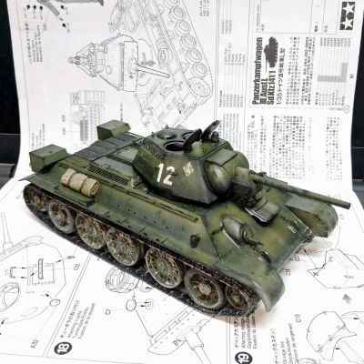 35059 苏联 T34/76 中型坦克 1943年型